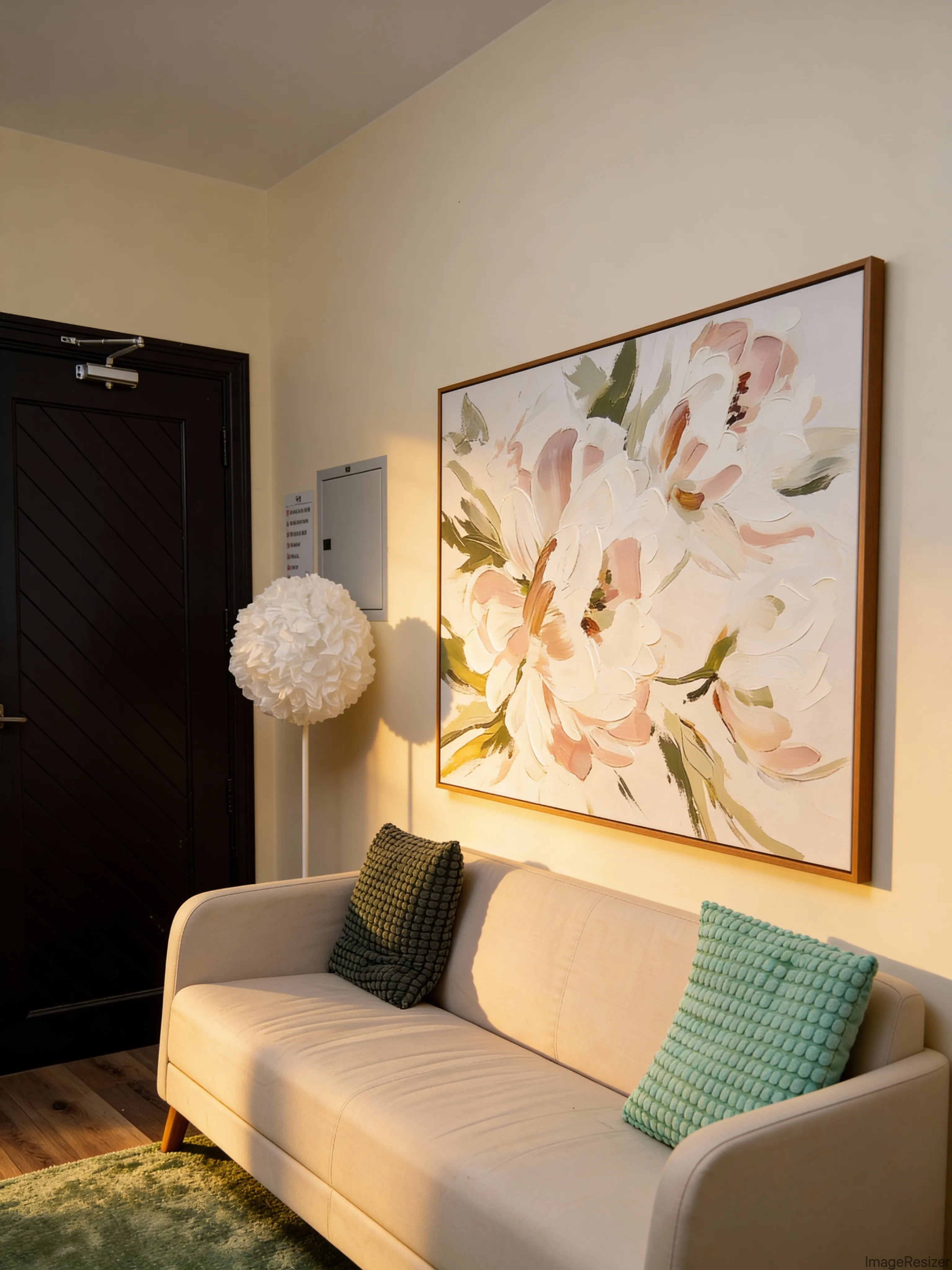 Modern co-living common area